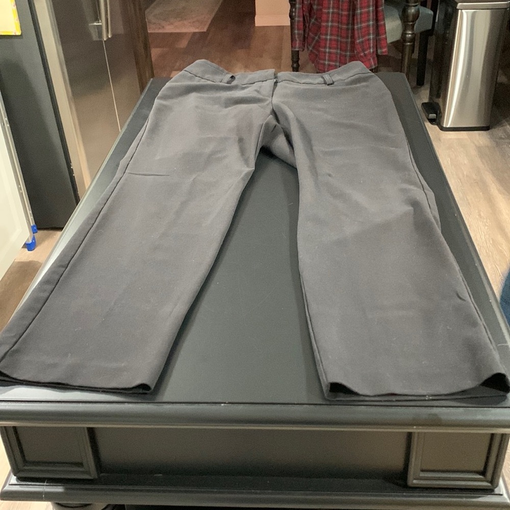 Black dress pants.